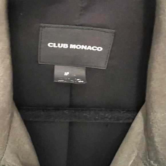 Club Monaco Green Moto Jacket - Picture 7 of 10